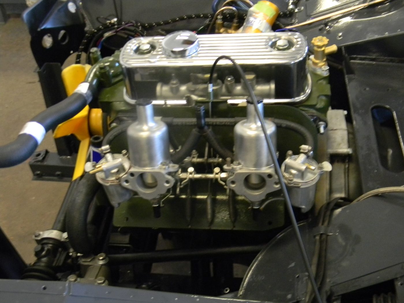 Engine work at Southside British Cars